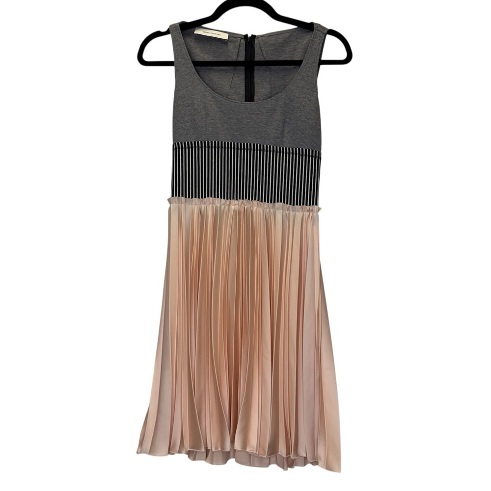 Cedric Charlier Designer Mixed Patterned Pleated … - image 3